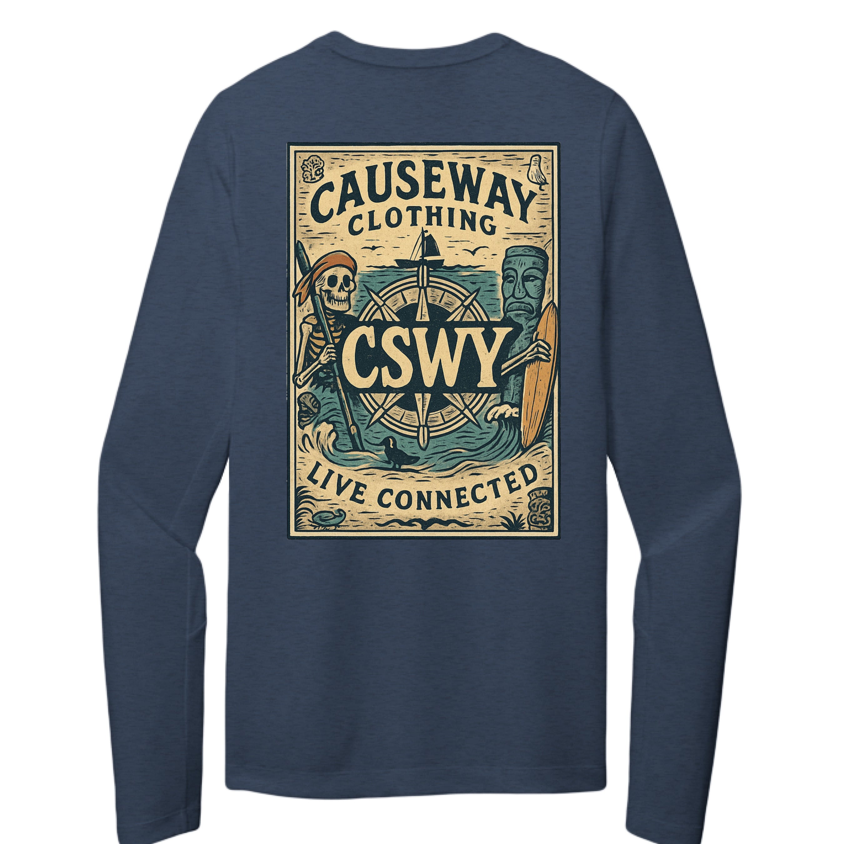True Navy - BACK